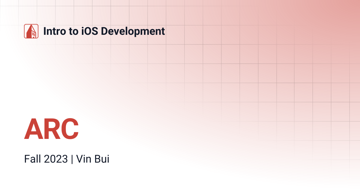 ARC | Intro to iOS Development